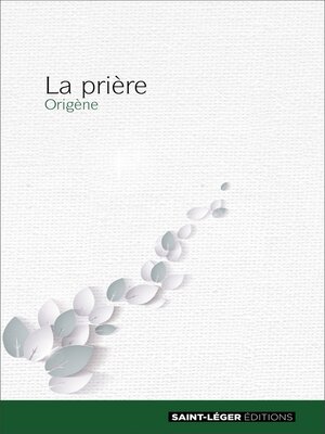 cover image of La prière